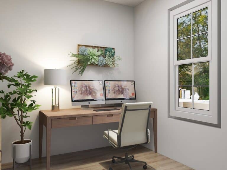 How to turn a small room into an office