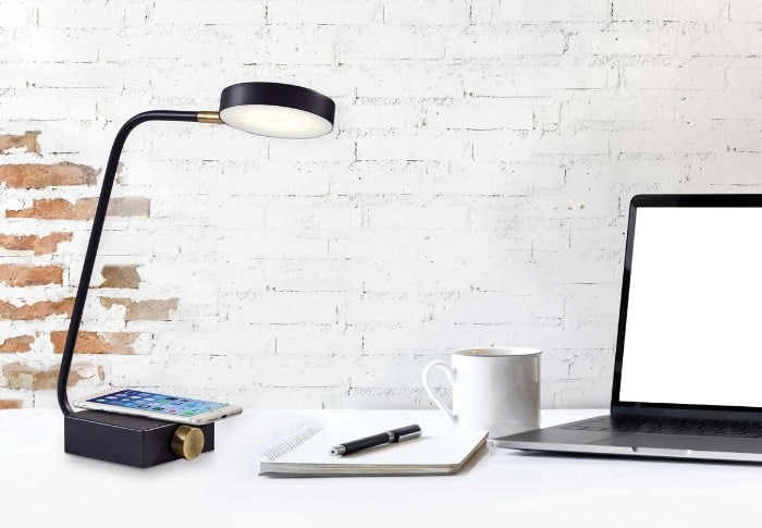 COLOMIERS WIRELESS CHARGE DESK LAMP