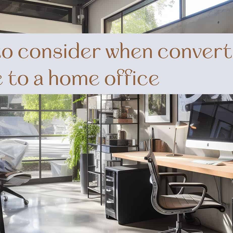 What To Consider When Converting A Garage To A Home Office BSD   Waht To Consider When Converting A Garage To A Home Office 