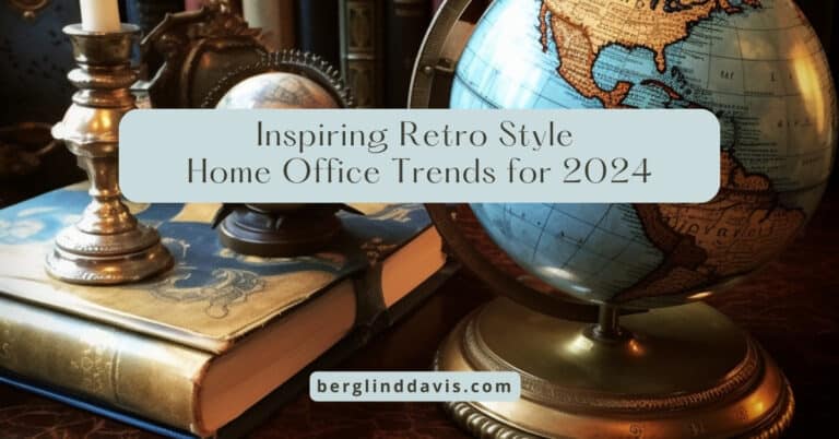 Inspiring Retro Style Home Office Trends for 2024